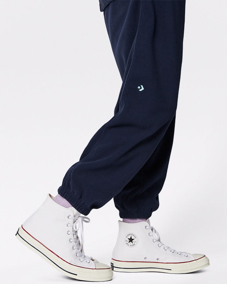 Nohavice Converse Counter Climate Fleece Panske Obsidian | SK JOUMY8